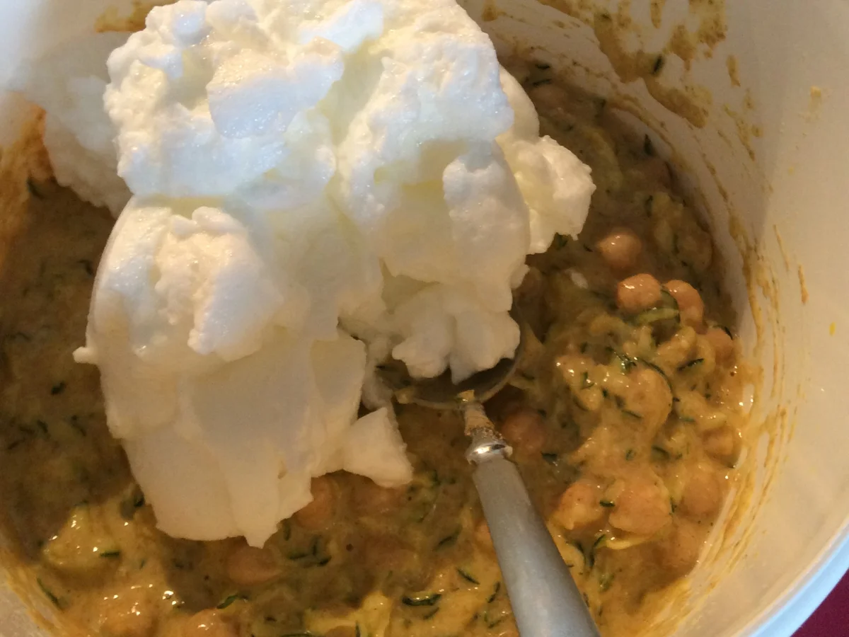 Zucchinipuffer mit Kichererbsen - Low Carb - - Rezept - Bild Nr. 3091