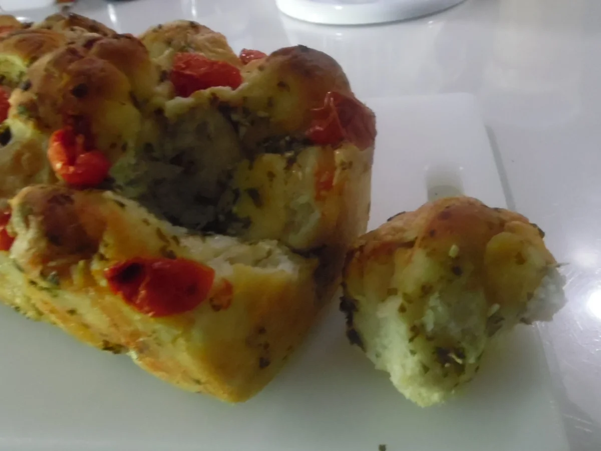 Monkey-Bread, herzhaft - Rezept - Bild Nr. 3094