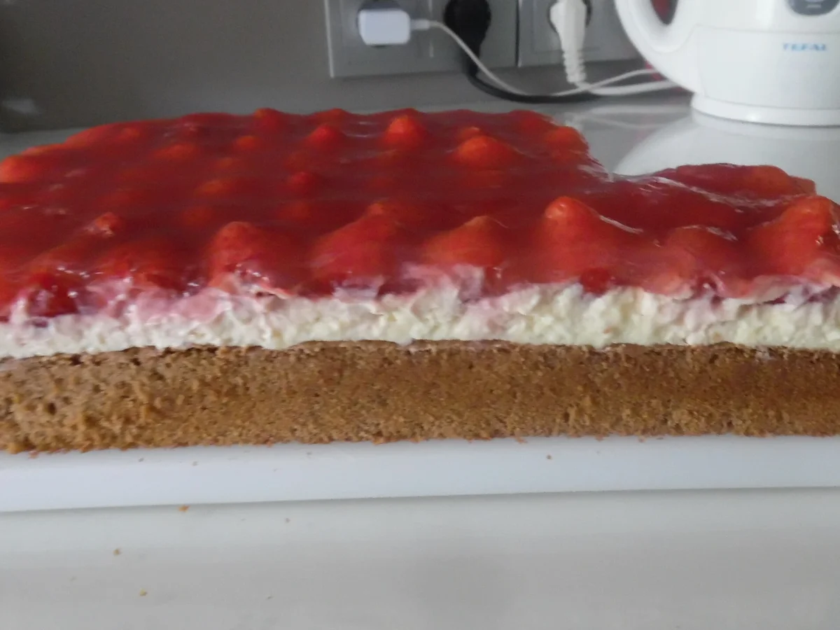Erdbeer-Quark-Schnitten - Rezept - Bild Nr. 3095