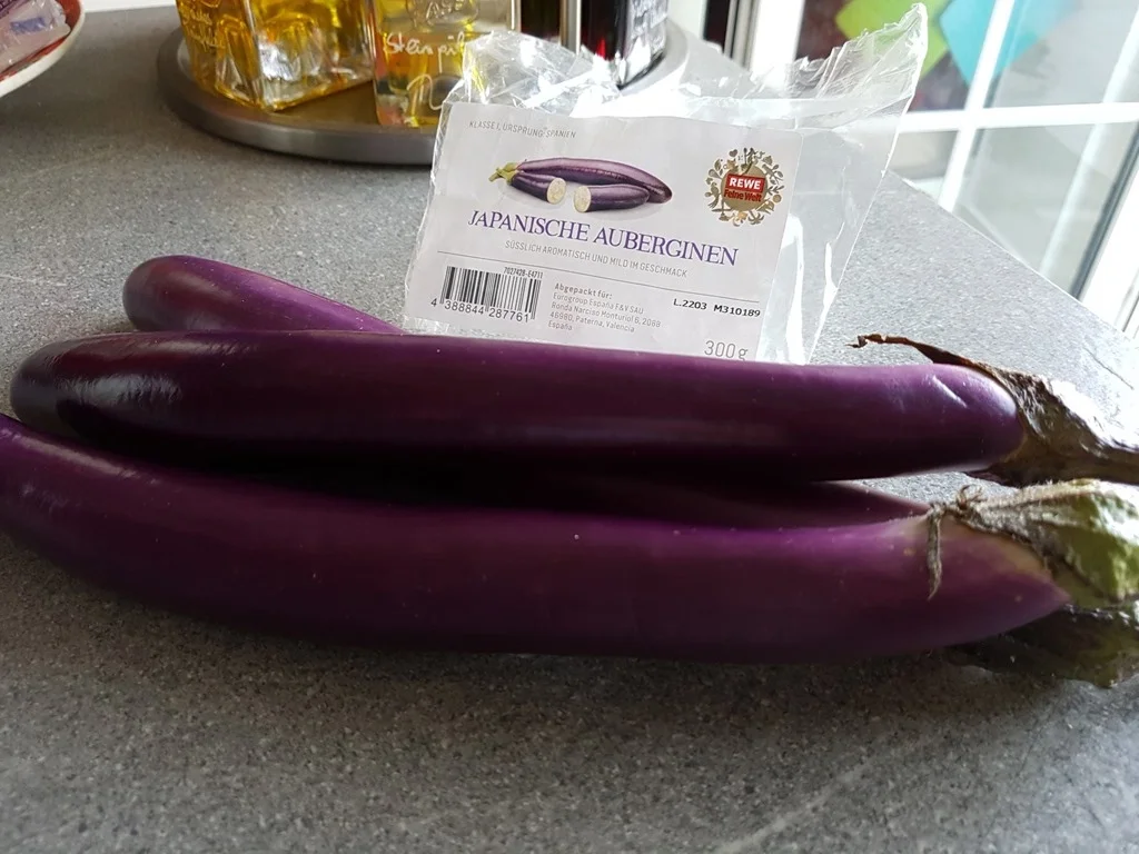 Japanische Auberginen mit Champignons - Rezept - Bild Nr. 3097