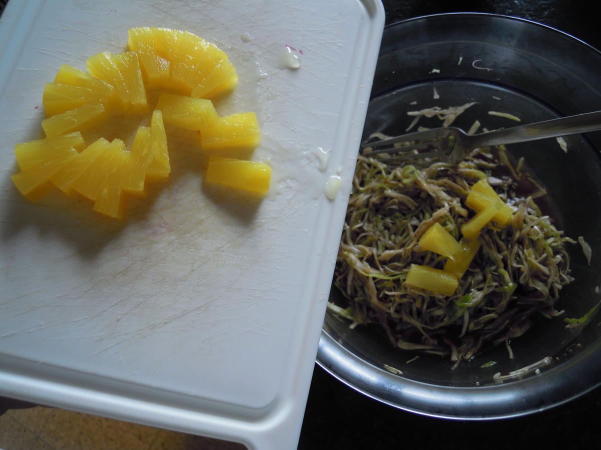 Krautsalat Hawai - fruchtig und lecker - Rezept - Bild Nr. 3112