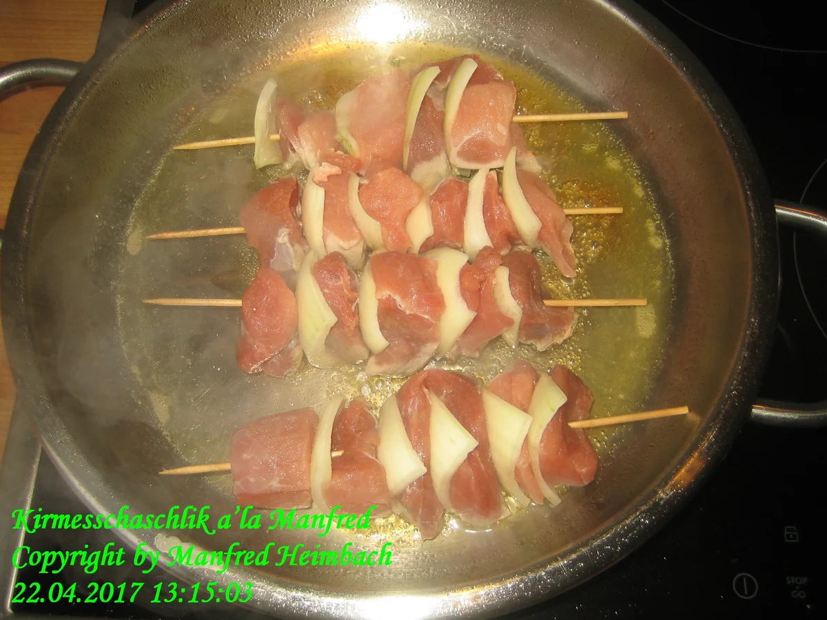 Fleisch – Kirmesschaschlik a’la Manfred - Rezept - Bild Nr. 3119