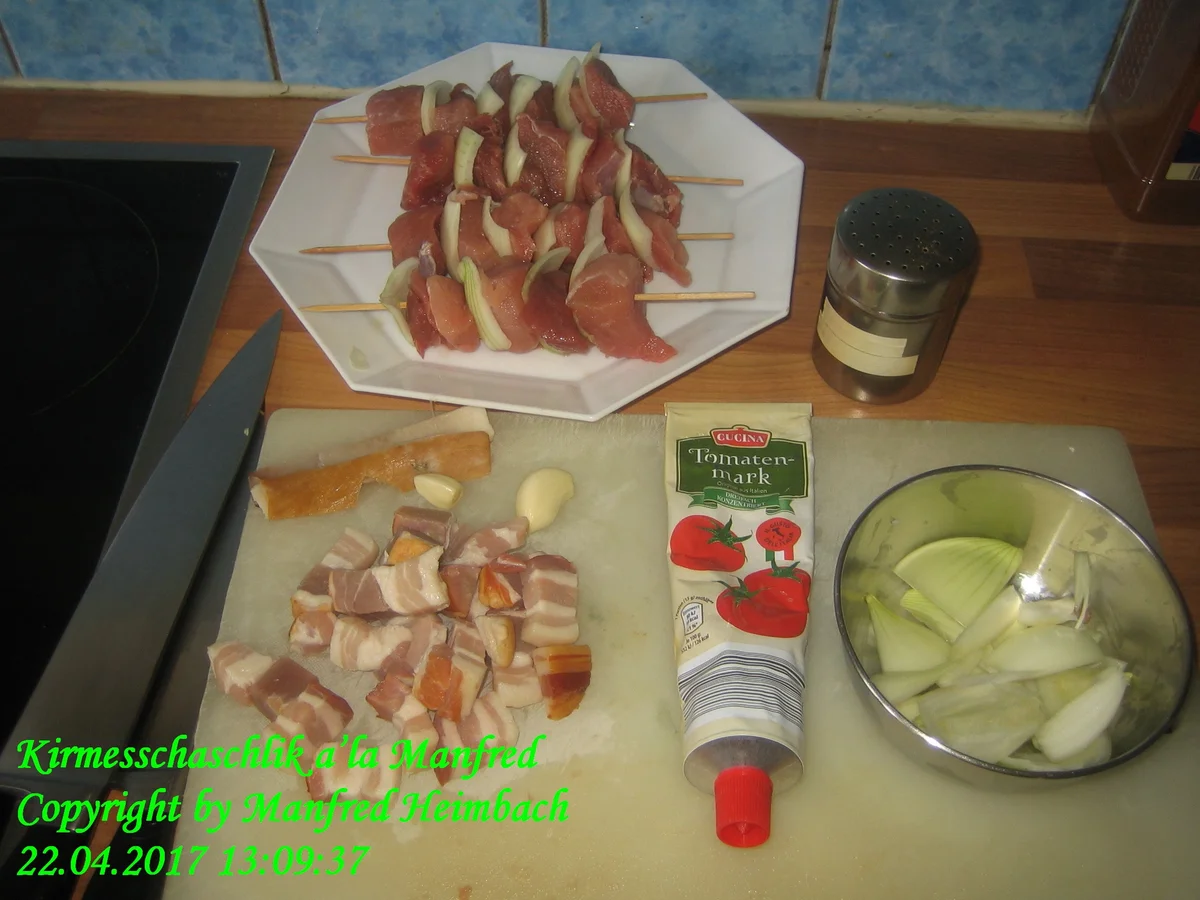 Fleisch – Kirmesschaschlik a’la Manfred - Rezept - Bild Nr. 3121