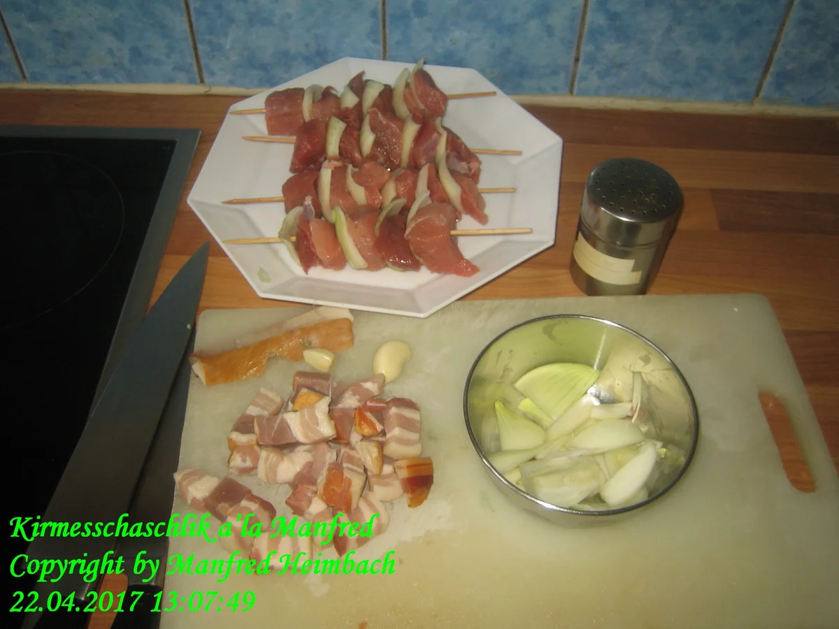 Fleisch – Kirmesschaschlik a’la Manfred - Rezept - Bild Nr. 3122