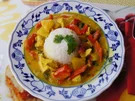 Fruchtiges Putencurry im Wok mit Basmatireis - Rezept - Bild Nr. 3130