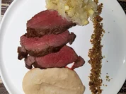 Rezept: Rotwildrücken | Gewürzknusper | Fenchel | Ananas Bild Nr. 3786 Rotwildrücken | Gewürzknusper | Fenchel | Ananas - Rezept - Bild Nr. 3786