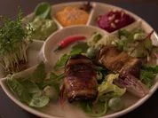 Gemüse-Palette mit Walnuss-Aubergine - Rezept - Bild Nr. 3131