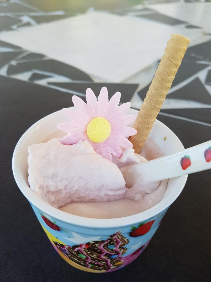Hello Kitty für Princessinen ein lecker Eis - Rezept - Bild Nr. 3139