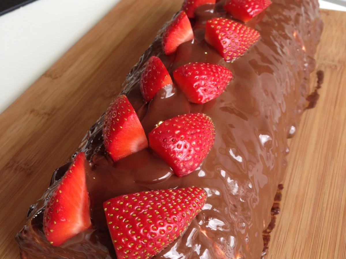 Rezept: Riesen-Yogurette-Torte ohne Backen Bild Nr. 3134 Riesen-Yogurette-Torte ohne Backen - Rezept - Bild Nr. 3134