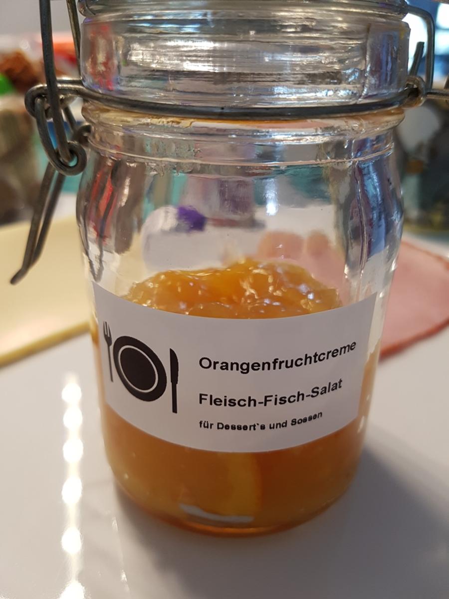 Orangenfruchtcreme Aufstrich - Rezept - Bild Nr. 3144