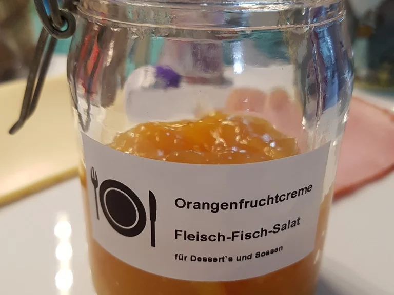 Orangenfruchtcreme Aufstrich - Rezept - Bild Nr. 3144