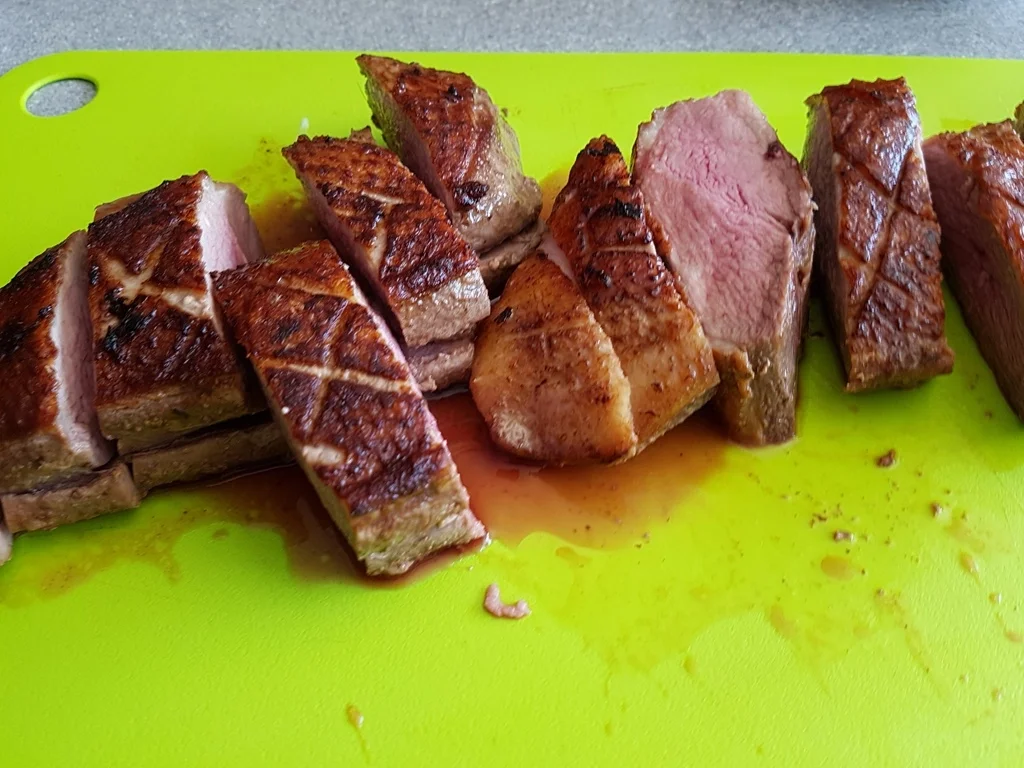 Rezept: Barbarie Entenbrust (gebraten) à la Biggi Bild Nr. 3138 Barbarie Entenbrust (gebraten) à la Biggi - Rezept - Bild Nr. 3138