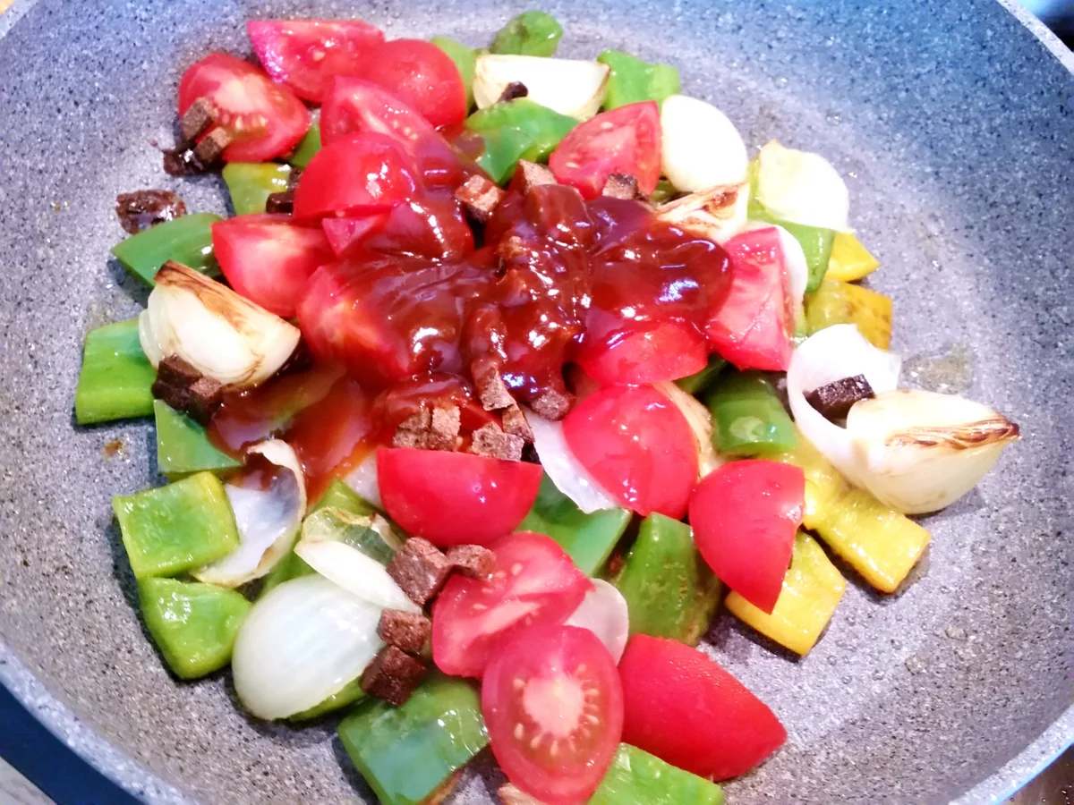 Schnelles Gemüse aus der Bratpfanne - Rezept - Bild Nr. 3141