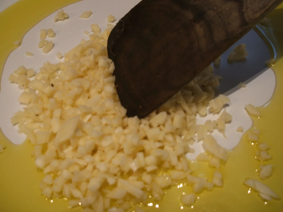 Pasta: Knoblauch-Spaghetti mit grünem Spargel und Champignons - Rezept - Bild Nr. 3161