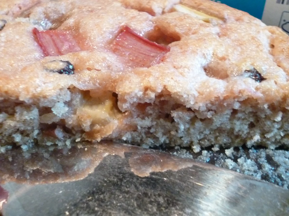 Rezept: Schneller Rharbarberkuchen Bild Nr. 4 Schneller Rharbarberkuchen - Rezept - Bild Nr. 4