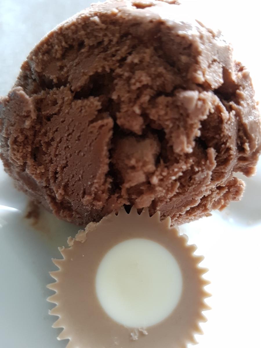 Schokoladeneis (ohne Ei und ohne Eismaschine) lecker Eis - Rezept - Bild Nr. 3164