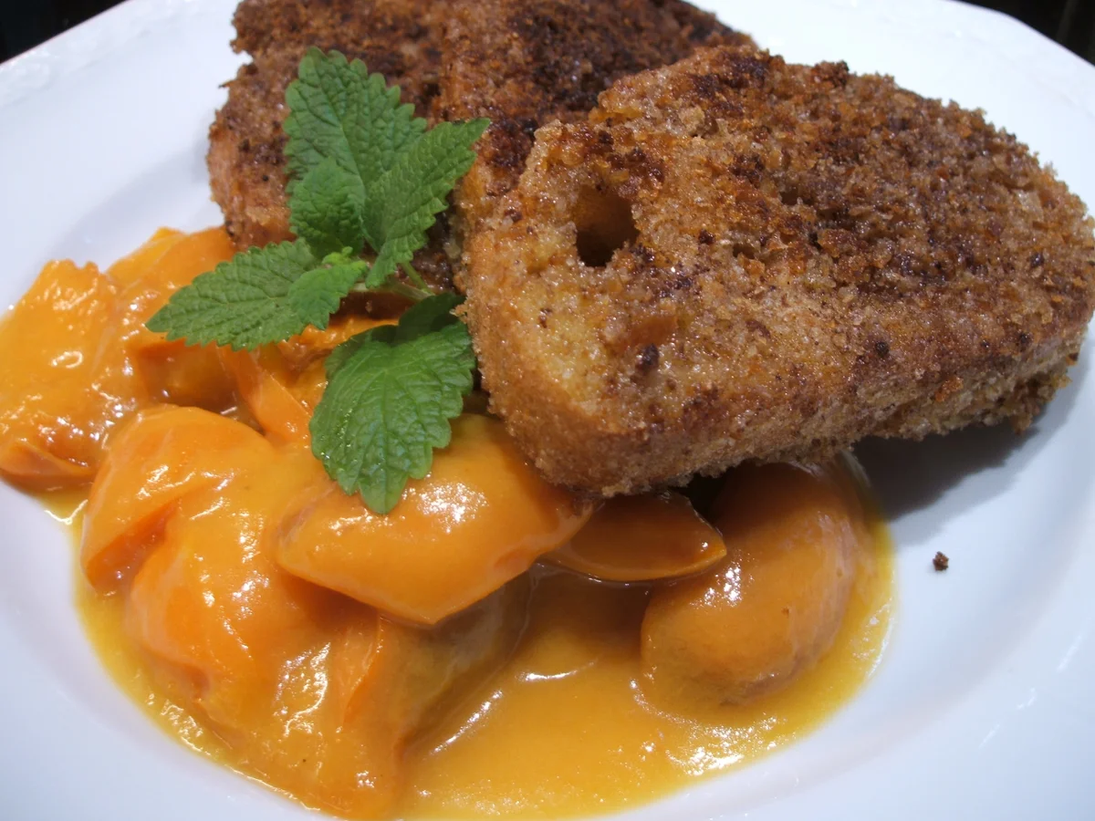 Toast: Schwarze Ritter mit Butteraprikosen - Rezept - Bild Nr. 3161