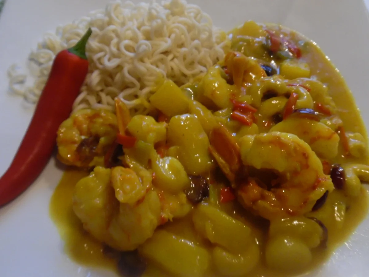 Fruchtig-scharfe Garnelen aus dem Wok - Rezept - Bild Nr. 3166