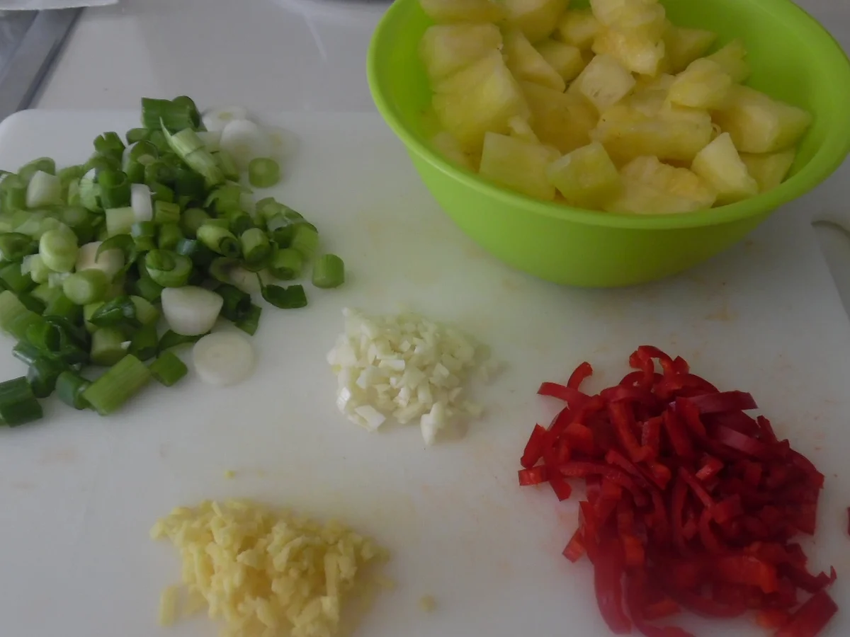 Fruchtig-scharfe Garnelen aus dem Wok - Rezept - Bild Nr. 3171