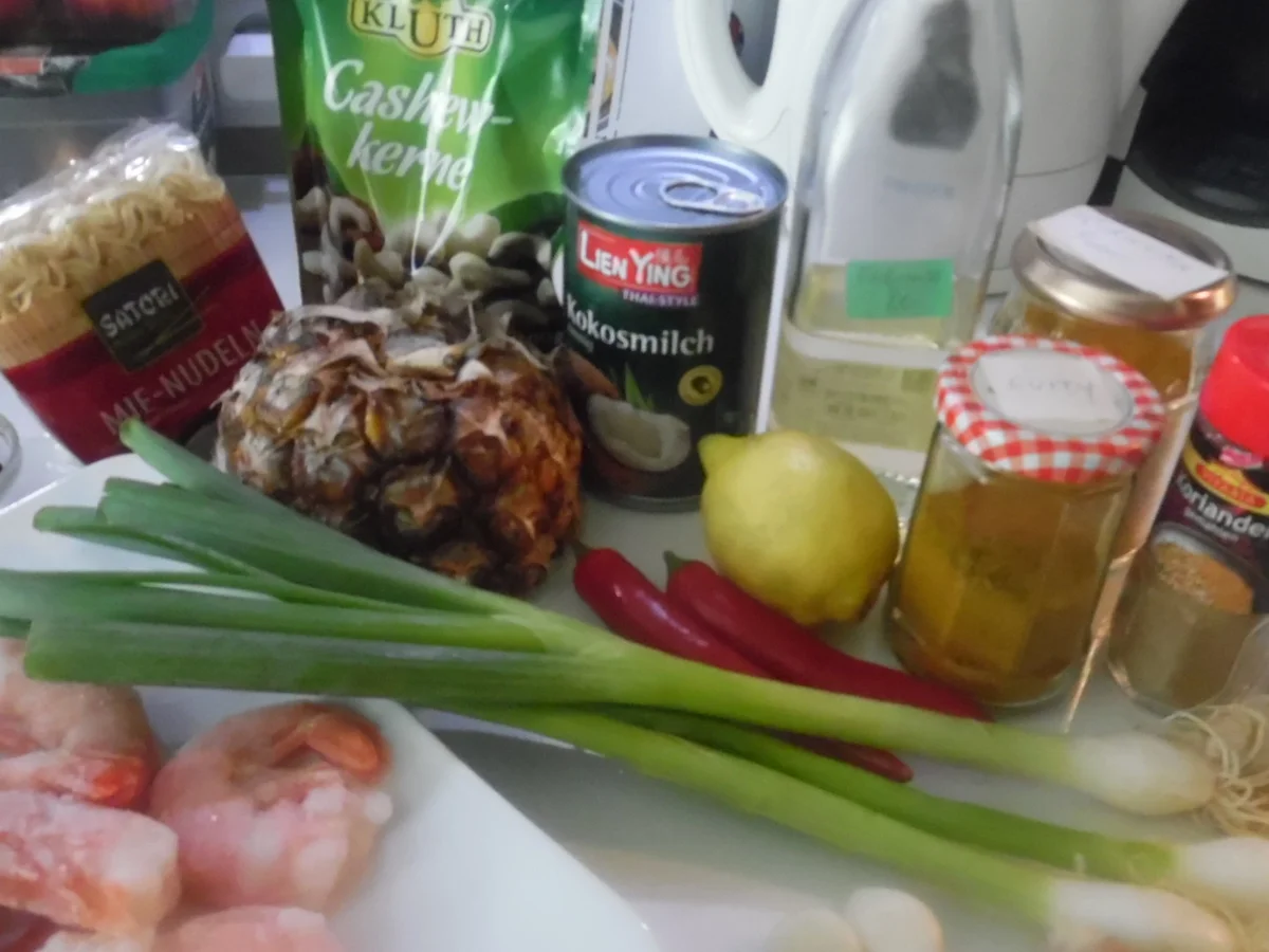 Fruchtig-scharfe Garnelen aus dem Wok - Rezept - Bild Nr. 3173