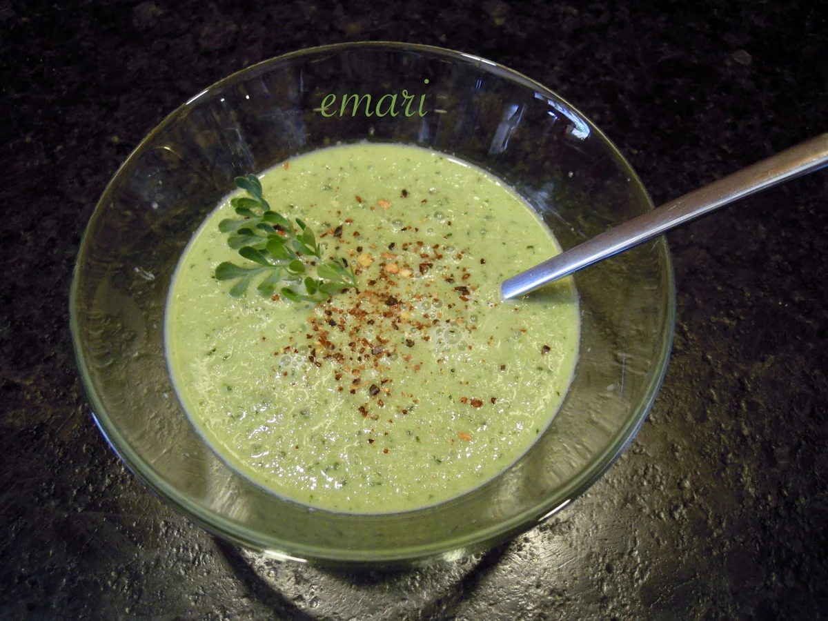 sommerliche geeiste Gurkensuppe - Rezept - Bild Nr. 3175