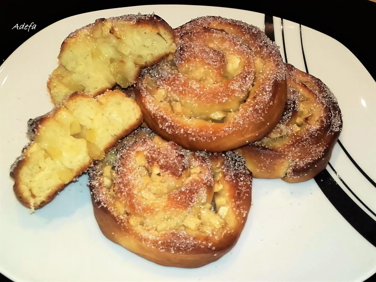 Apfel-Schnecken - Rezept mit Bild - kochbar.de