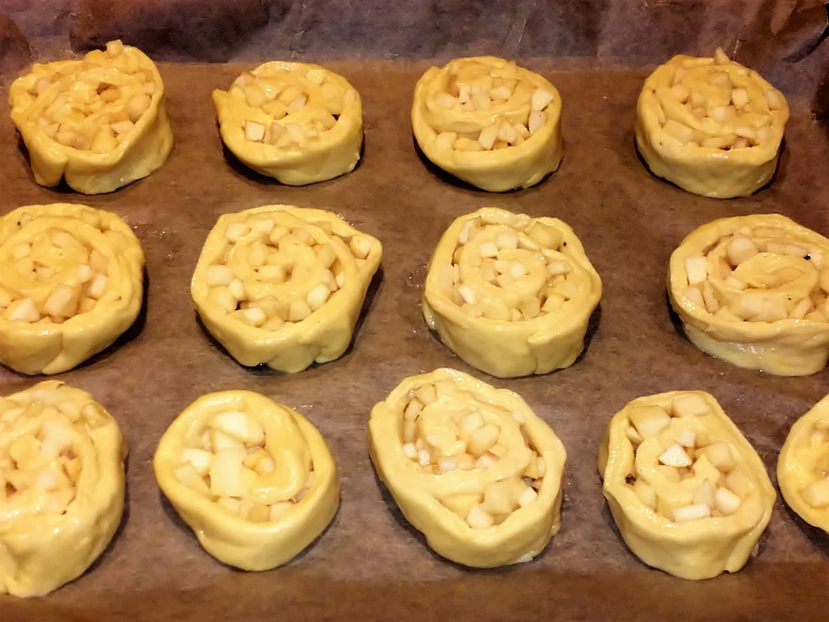 Rezept: Apfel-Schnecken Bild Nr. 3182 Apfel-Schnecken - Rezept - Bild Nr. 3182