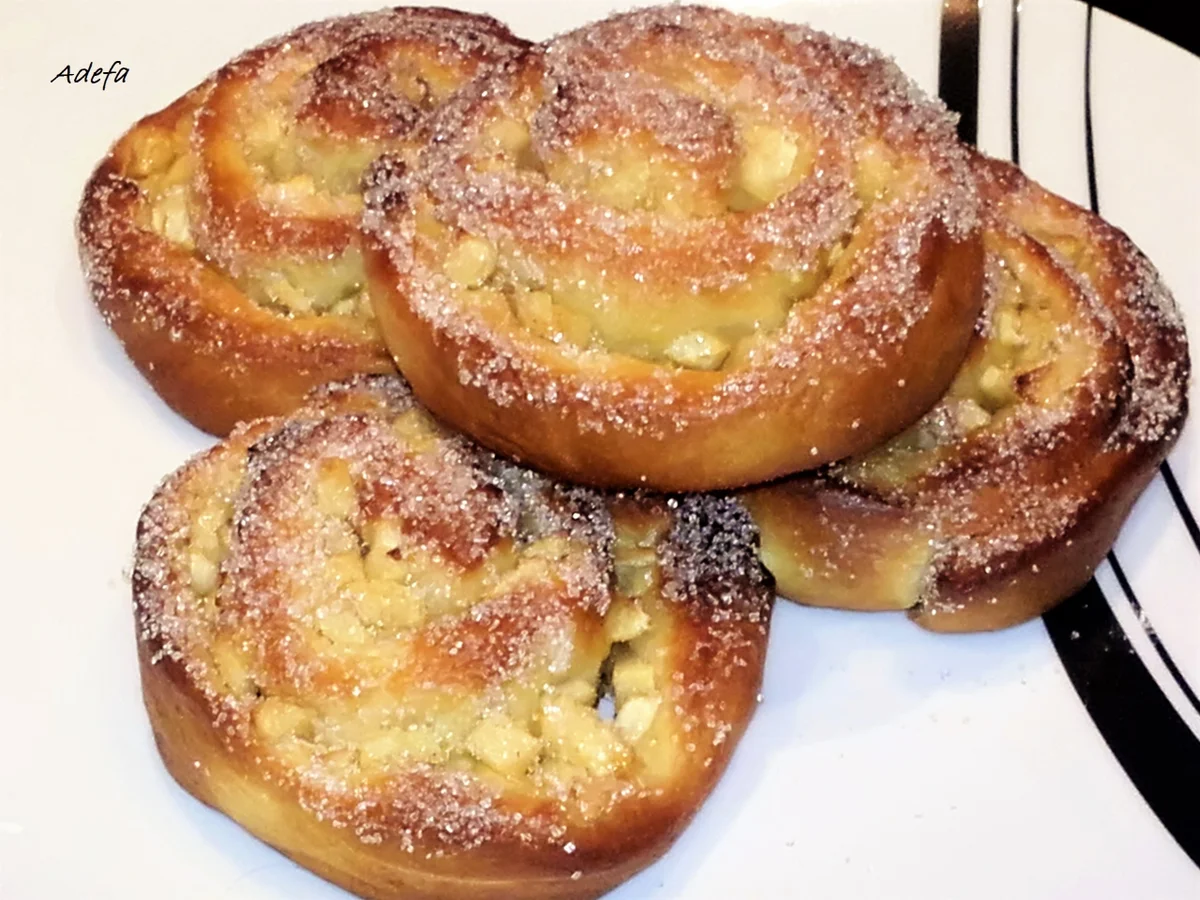 Rezept: Apfel-Schnecken Bild Nr. 3184 Apfel-Schnecken - Rezept - Bild Nr. 3184