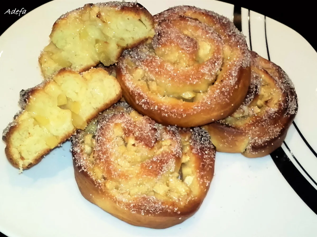 Rezept: Apfel-Schnecken Bild Nr. 3185 Apfel-Schnecken - Rezept - Bild Nr. 3185