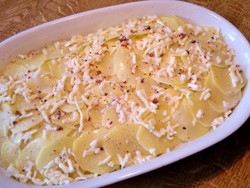 Kartoffel-Kohlrabi-Gratin - Rezept mit Bild - kochbar.de