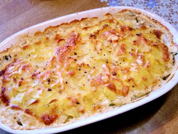 Kartoffel Kohlrabi Gratin - einfach - von mimi