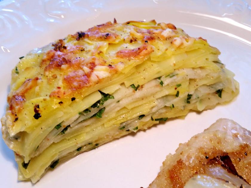 Kartoffel-Kohlrabi-Gratin - Rezept mit Bild - kochbar.de