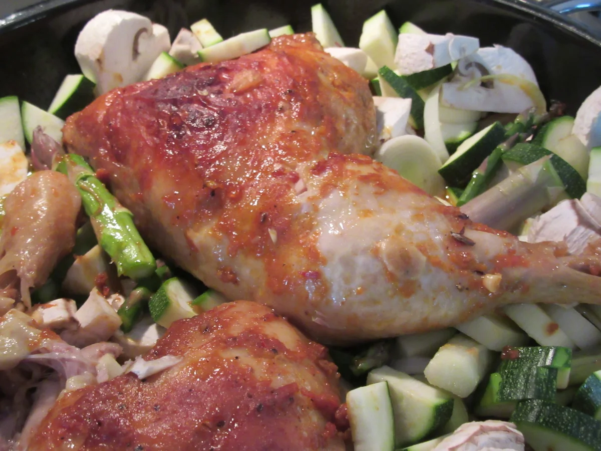 Geflügel: BBQ-Hähnchen - Rezept - Bild Nr. 3191