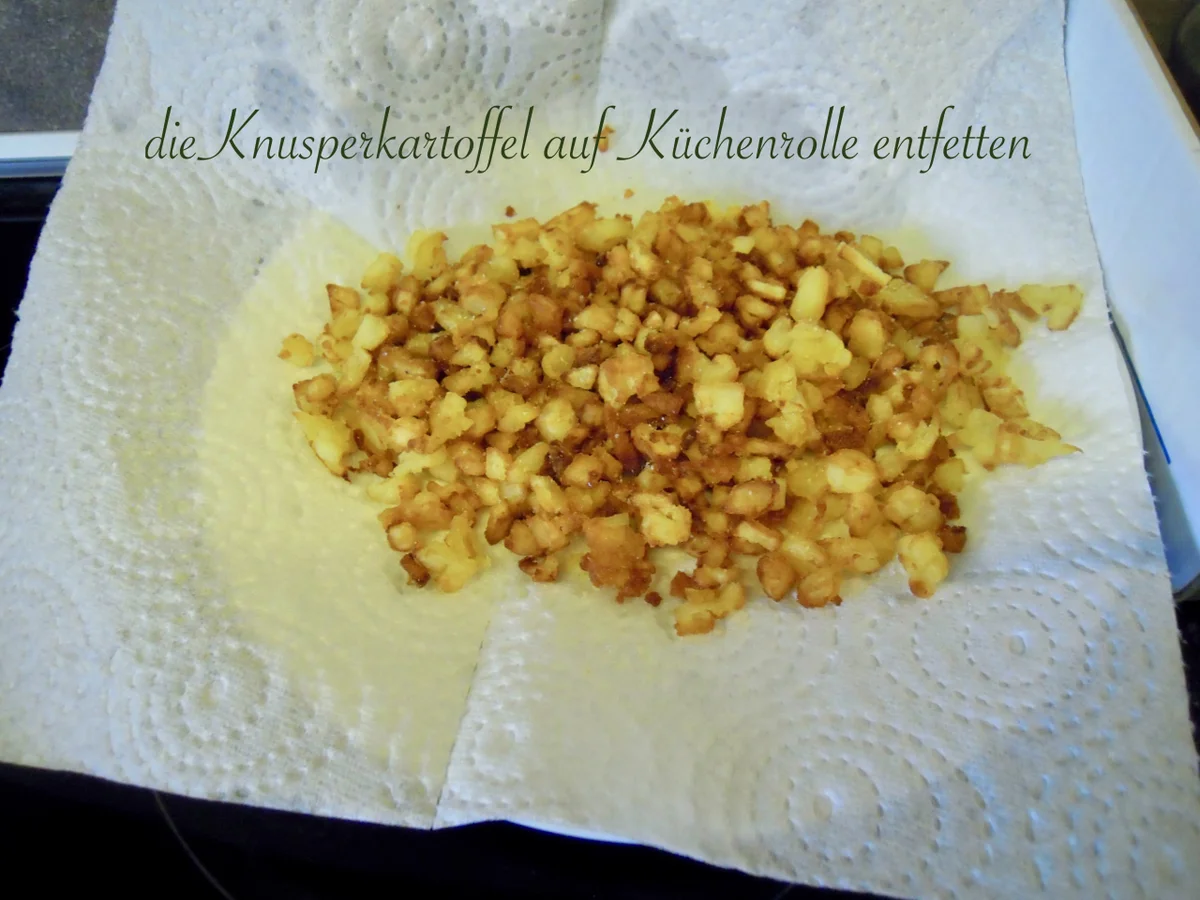 Gurkengemüse in Senfsauce mit Knusperkartöffelchen - Rezept - Bild Nr. 3197