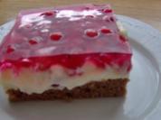 Ribisel (Johannisbeeren)-Vanille-Schnitten - Rezept - Bild Nr. 3209