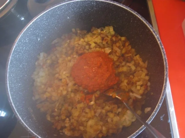 Rezept: Gulasch halb und halb Bild Nr. 3213 Gulasch halb und halb - Rezept - Bild Nr. 3213