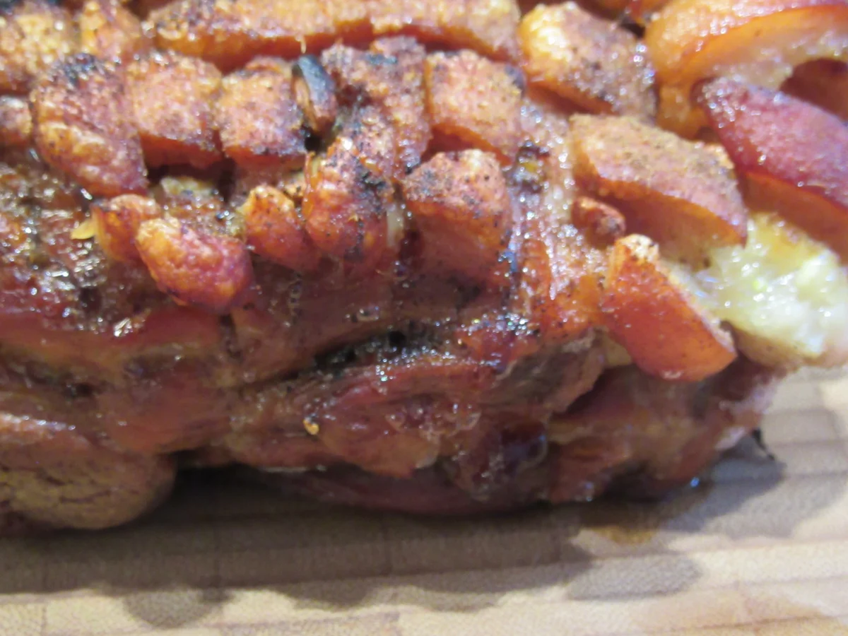 Rezept: Fleisch: Knoblauch-Krustenbraten Bild Nr. 3214 Fleisch: Knoblauch-Krustenbraten - Rezept - Bild Nr. 3214