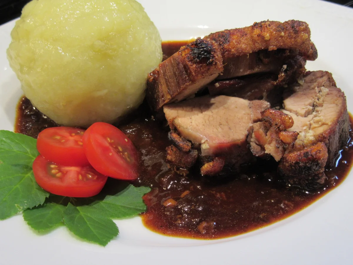 Rezept: Fleisch: Knoblauch-Krustenbraten Bild Nr. 3215 Fleisch: Knoblauch-Krustenbraten - Rezept - Bild Nr. 3215