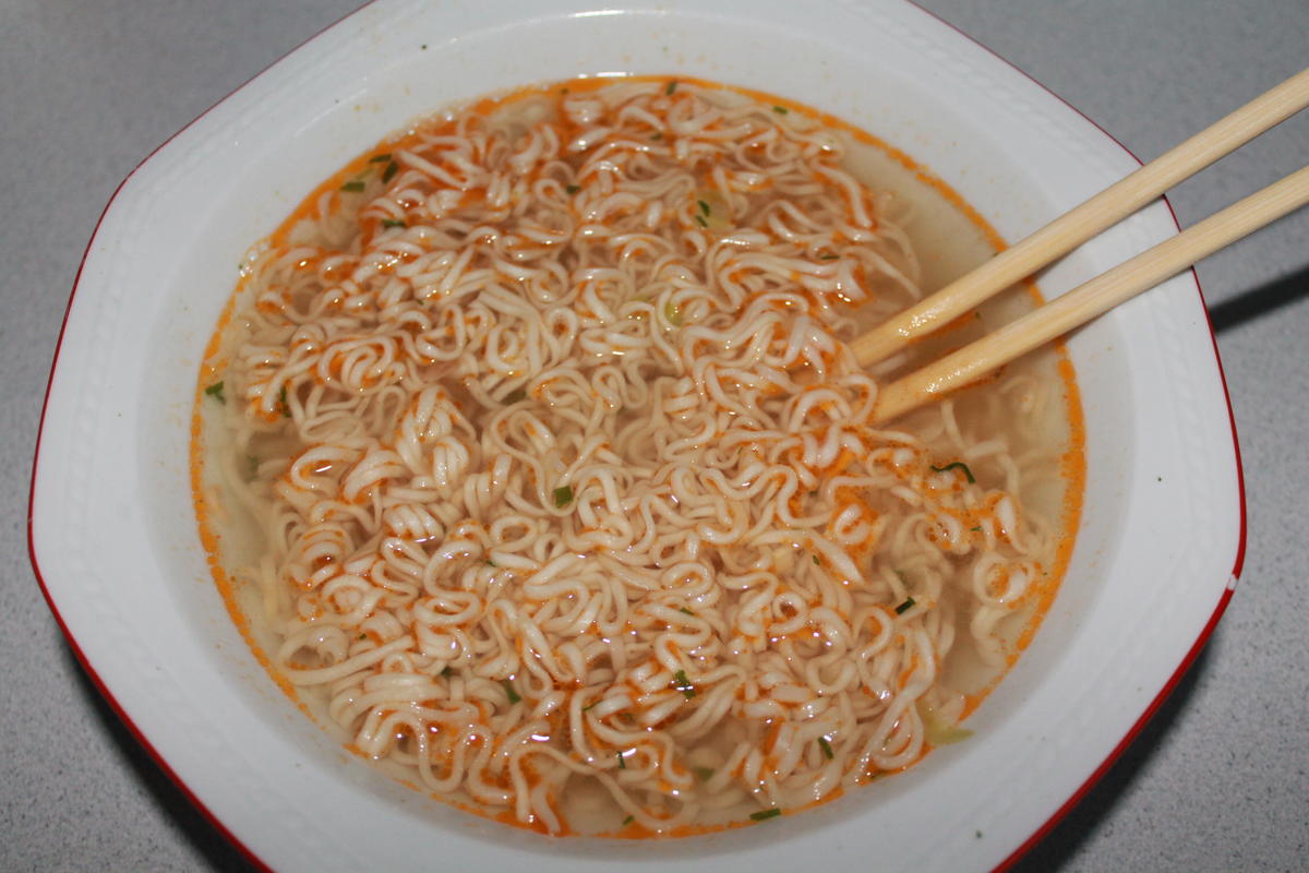Chinesische Curry-Nudelsuppe - Rezept - Bild Nr. 2