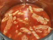 Rezept: Tomaten-Nudelsuppe mit Soja-Geschnetzeltes Bild Nr. 3209 Tomaten-Nudelsuppe mit Soja-Geschnetzeltes - Rezept - Bild Nr. 3209