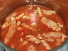 Tomaten-Nudelsuppe mit Soja-Geschnetzeltes - Rezept - Bild Nr. 3209