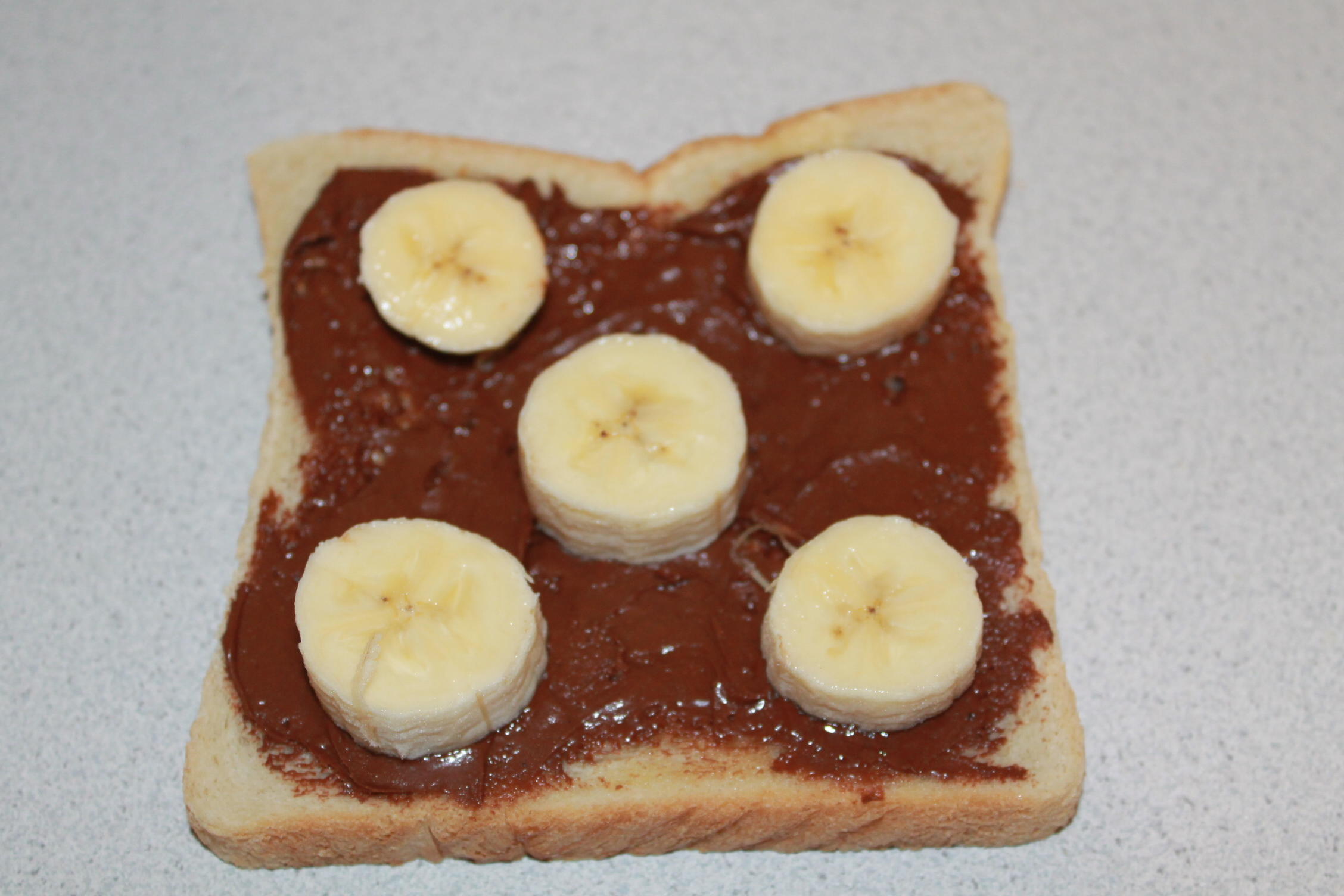 Bilder für Schoko-Bananen-Toast - Rezept