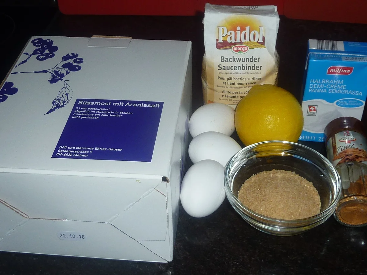 Rezept: Süssmost - Aronia Creme Bild Nr. 3210 Süssmost - Aronia Creme - Rezept - Bild Nr. 3210