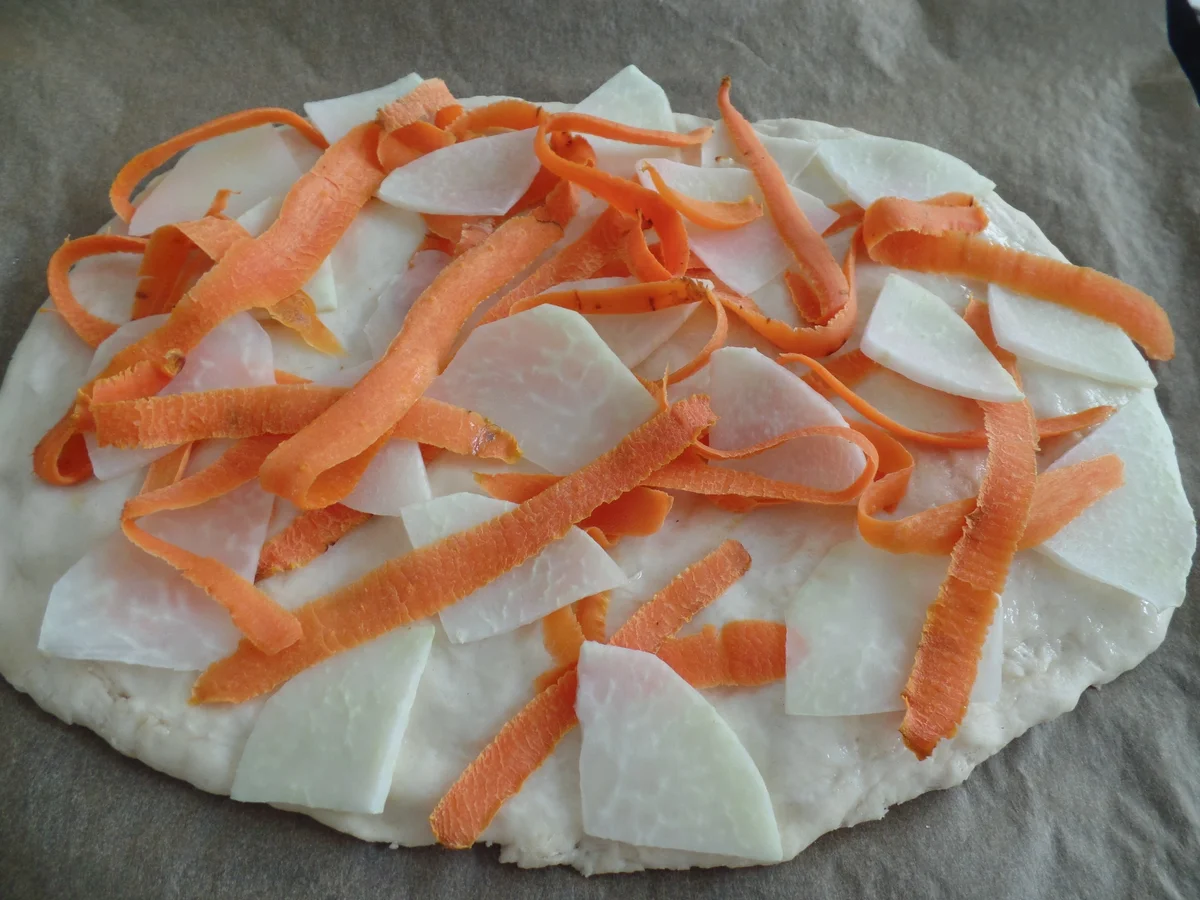 Rezept: Gemüse-Focaccia (Italienisches -Fladenbrot) Bild Nr. 3224 Gemüse-Focaccia (Italienisches -Fladenbrot) - Rezept - Bild Nr. 3224