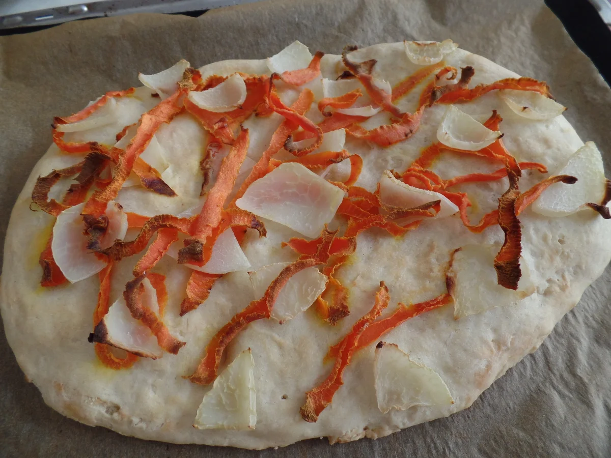 Rezept: Gemüse-Focaccia (Italienisches -Fladenbrot) Bild Nr. 3225 Gemüse-Focaccia (Italienisches -Fladenbrot) - Rezept - Bild Nr. 3225