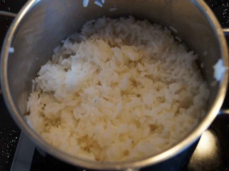 Putengeschnetzeltes im Wok mit Basmatireis - Rezept - Bild Nr. 3219