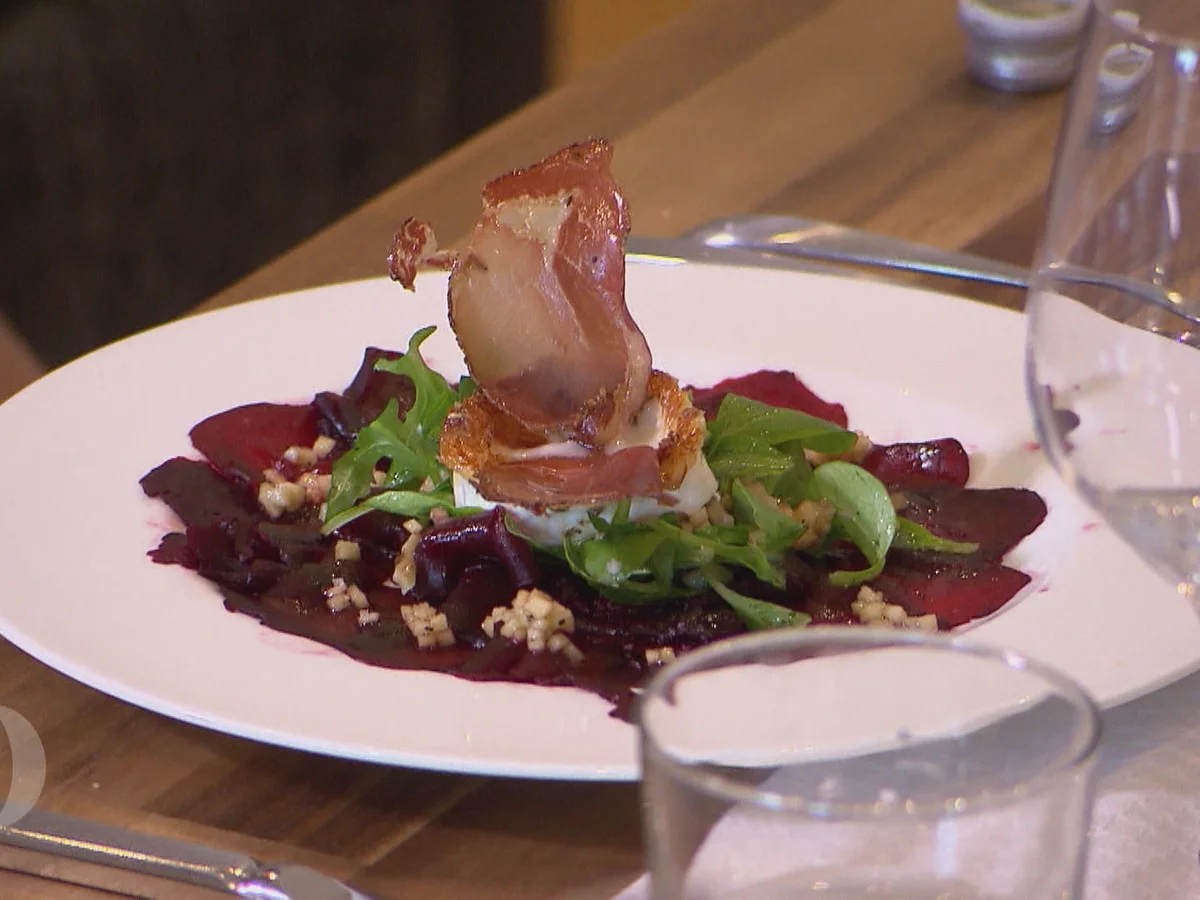 Rezept: Rote Beete mit Ziegenfrischkäse Bild Nr. 3209 Rote Beete mit Ziegenfrischkäse - Rezept - Bild Nr. 3209