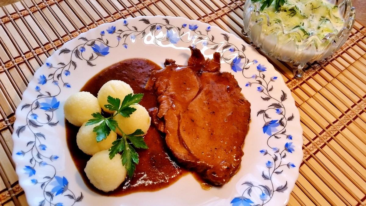 Kammbraten - geschmort - Rezept - Bild Nr. 3216