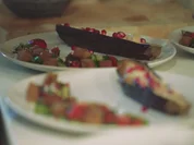 Aubergine dazu Tahini und Fatoush Salat - Rezept - Bild Nr. 3210