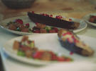 Aubergine dazu Tahini und Fatoush Salat - Rezept - Bild Nr. 3210